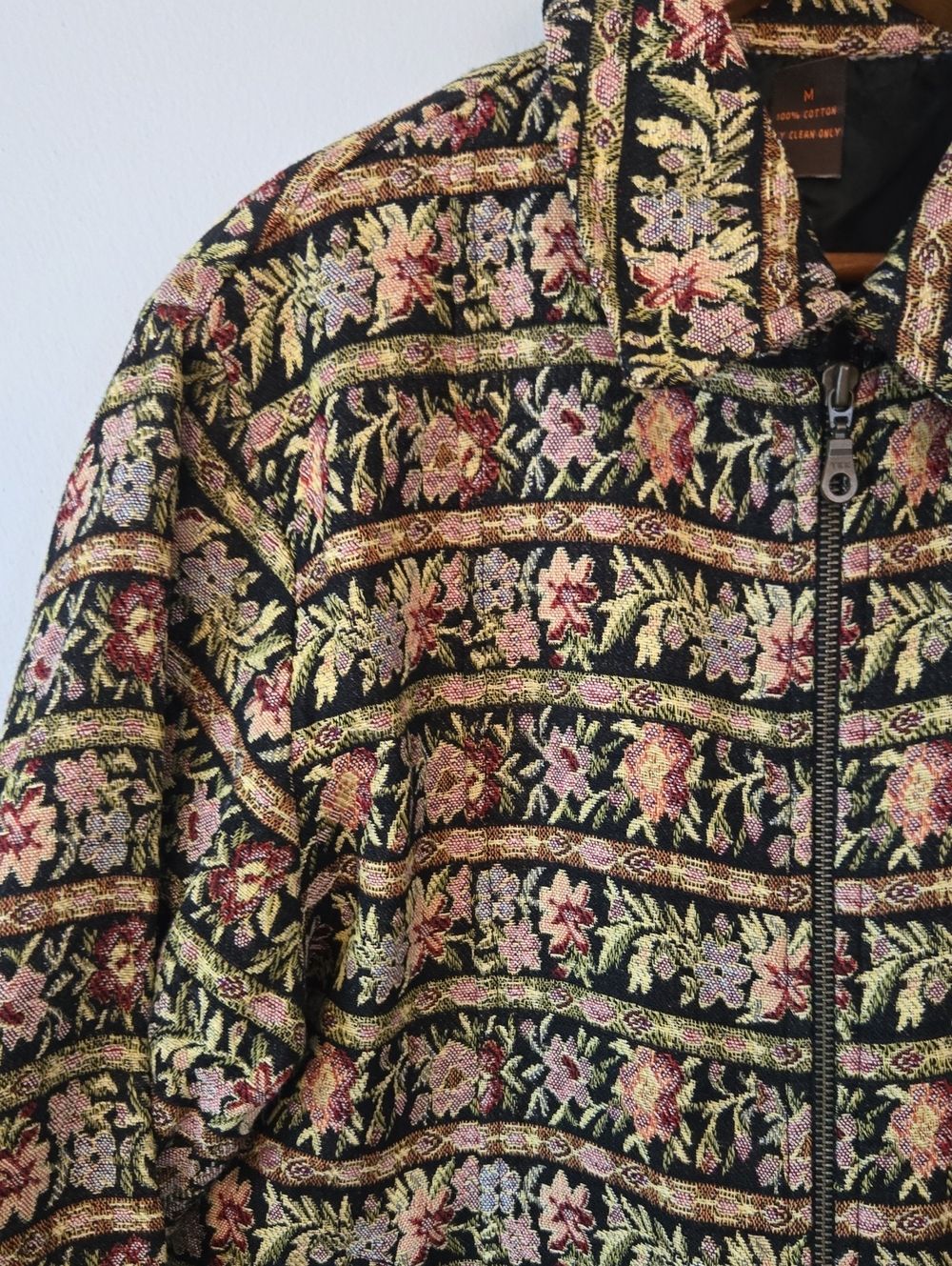 Vintage Floral Tapestry Full-zip Jacket - Picture 3 of 7
